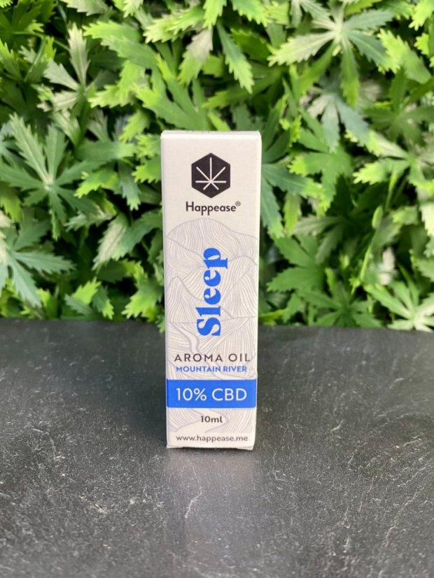 Konopný Olej Happease CBD Aroma Oil 10% - Varianta: Sleep