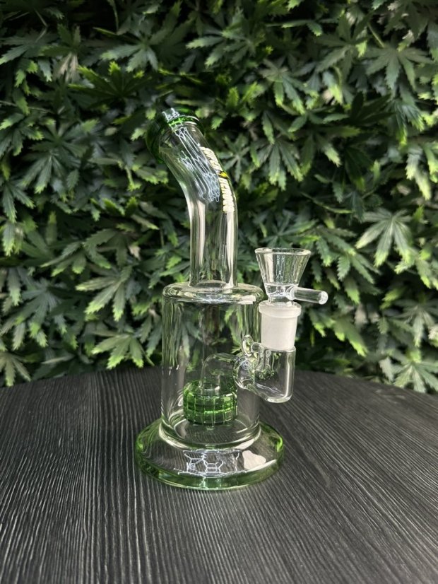 Skleněný Bong s Perkolací Super Heroes Green 21 cm