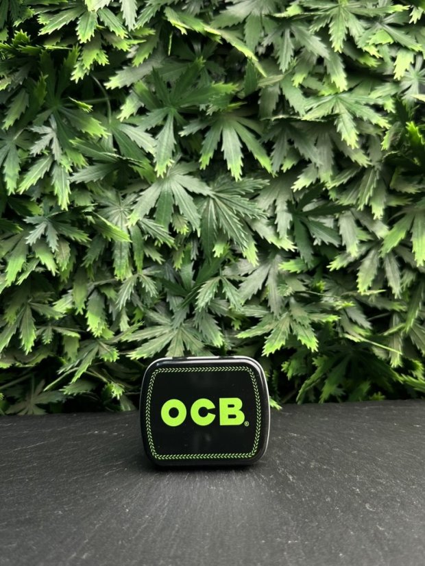 Kovová Krabička OCB - Barva: Zelená