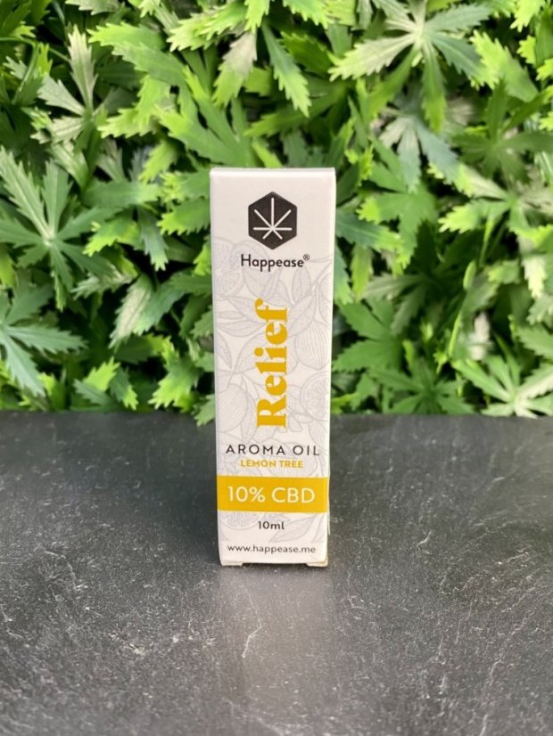 Konopný Olej Happease CBD Aroma Oil 10% - Varianta: Relax