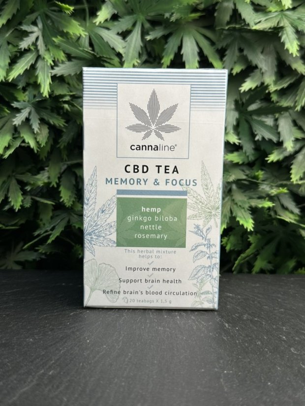 CBD Čaje Cannaline - Varianta: Immune System