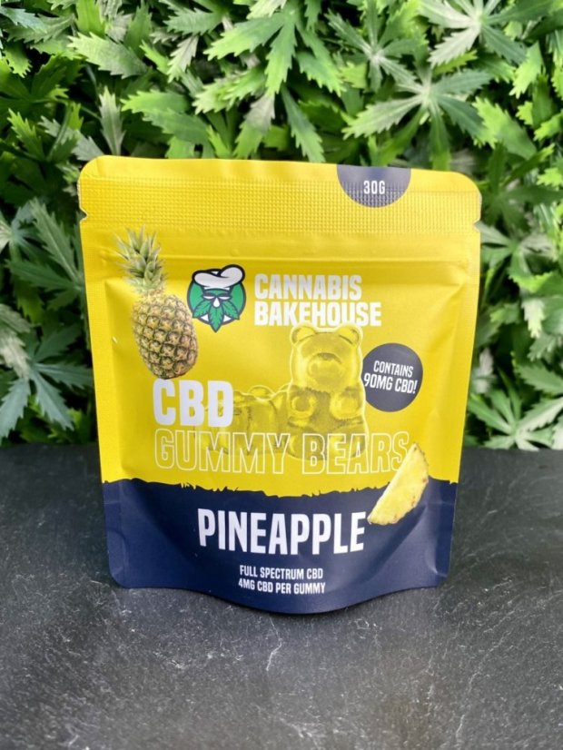 CBD Gumový Medvídci Cannabis Bakehouse