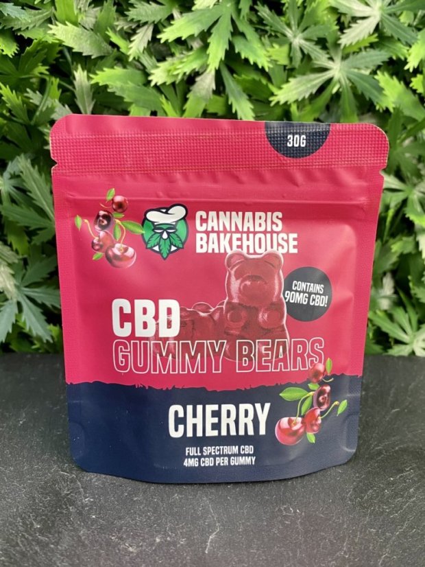 CBD Gumový Medvídci Cannabis Bakehouse