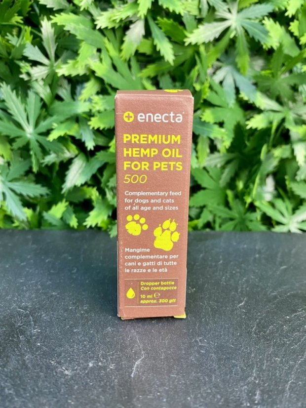 Konopný Olej pro Domácí Mazlíčky Enecta Premium