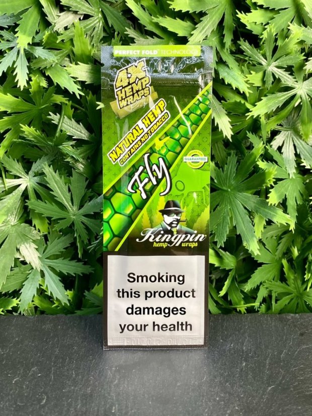 Konopné Blunty Kingpin Hemp Wraps - Příchuť: Blue