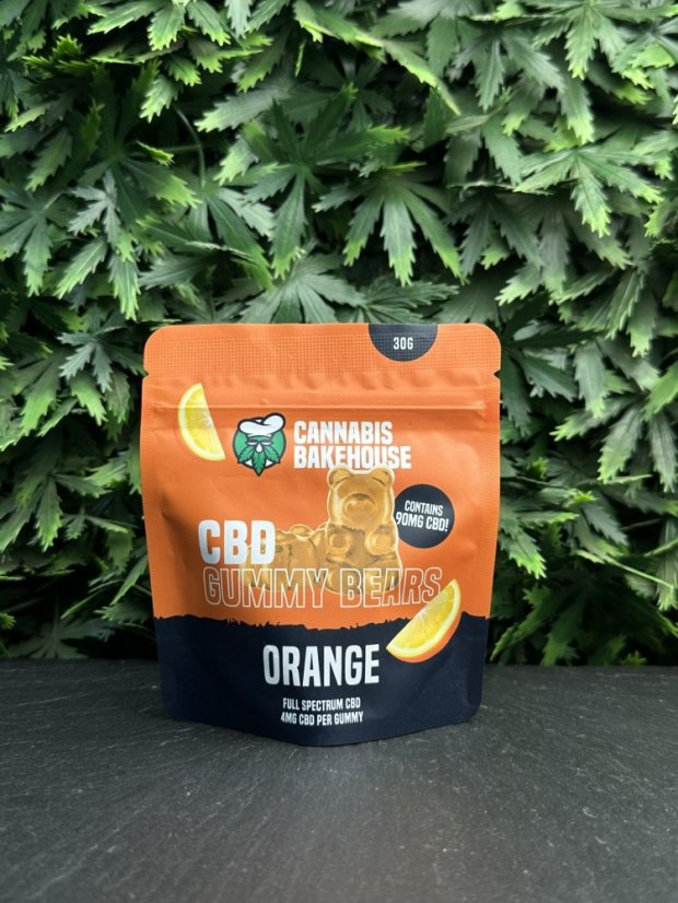 CBD Gumový Medvídci Cannabis Bakehouse