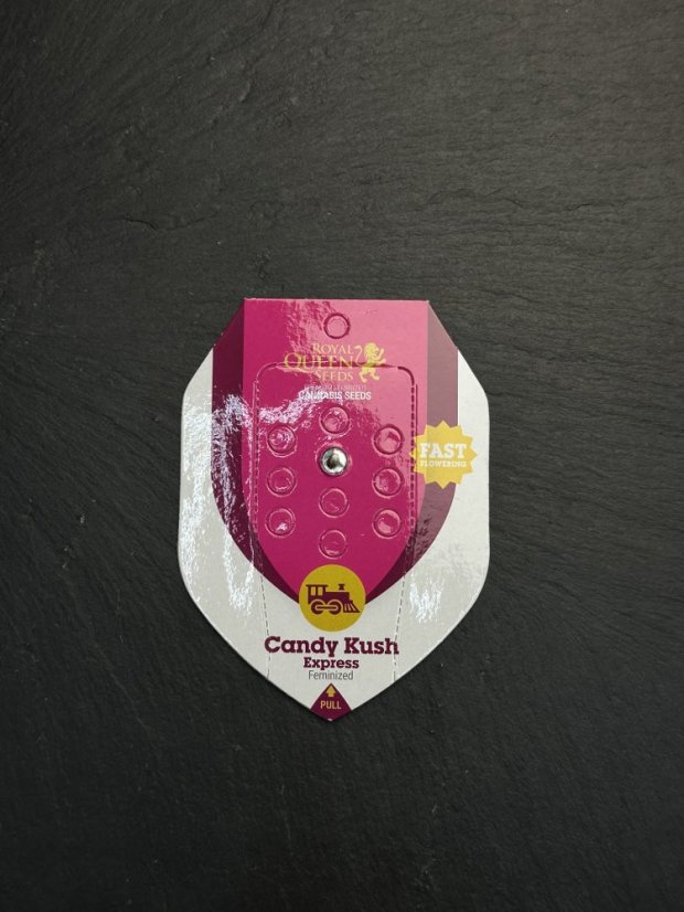 Semínka Royal Queen Seeds Candy Kush Express - Počet kusů: 1ks