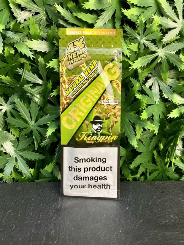 Konopné Blunty Kingpin Hemp Wraps - Příchuť: Blue
