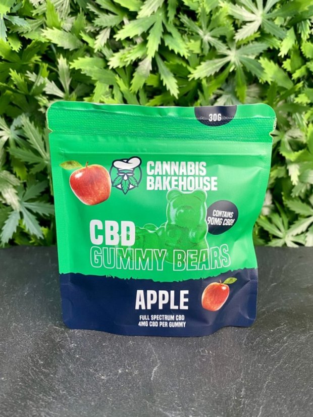 CBD Gumový Medvídci Cannabis Bakehouse