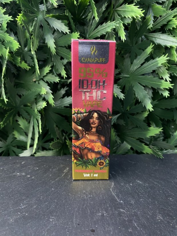 Jednorázový Vape Canapuff 10-OH-THC - Příchuť: White Truffle