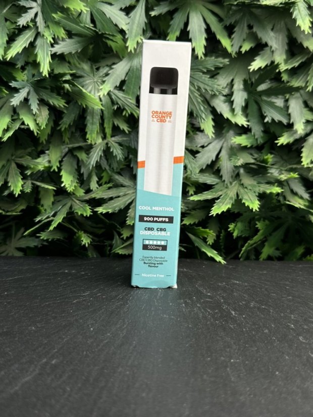 Jednorázový CBD Vape Orange County – 3ml - Příchuť: Grape Burst