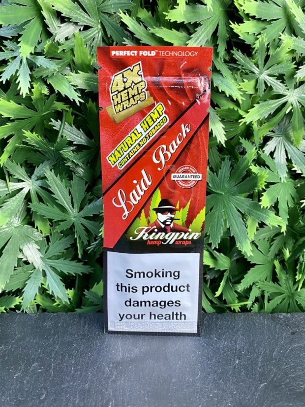 Konopné Blunty Kingpin Hemp Wraps - Příchuť: Blue