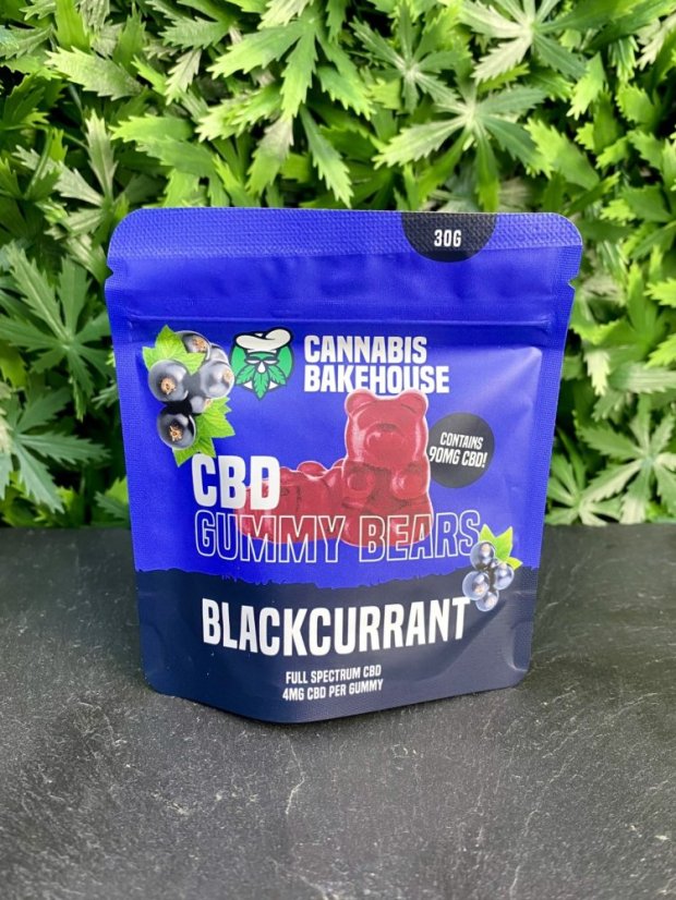 CBD Gumový Medvídci Cannabis Bakehouse