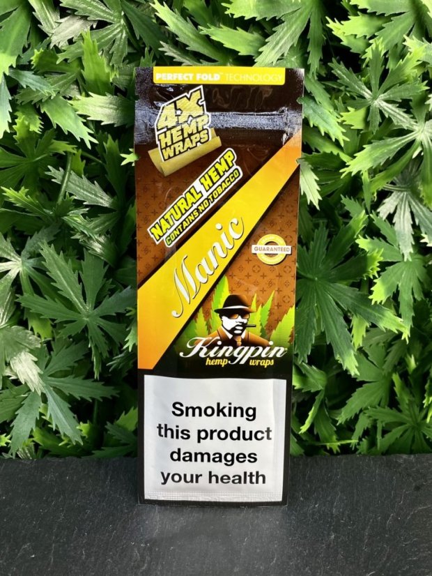 Konopné Blunty Kingpin Hemp Wraps - Příchuť: Blue